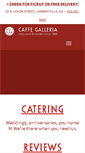 Mobile Screenshot of caffegalleria.com